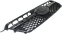 2013-2014 Subaru XV Crosstrek Grille, Black, Radiator Grille - Capa