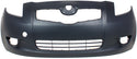 2007-2008 Toyota Yaris Front Bumper Cover, Primed, w/Fog Lamp Hole, Hatchback for the years: 2007, 2008