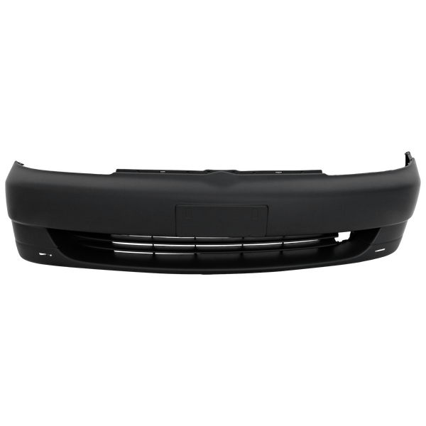 2000-2002 Toyota Echo Front Bumper Cover, Primed, w/Front Spoiler, Sedan for the years: 2000, 2001, 2002