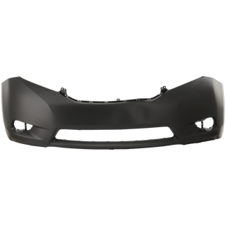 2011-2015 Toyota Sienna Front Bumper Cover, Primed, w/o Parking Sensor for the years: 2011, 2012, 2013, 2014, 2015, 2016, 2017