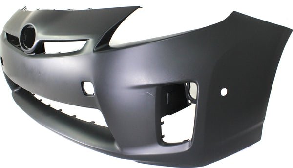 2010-2011  Toyota Prius Front Bumper Cover, Primed, Hal. Headlamps for the years: 2010, 2011