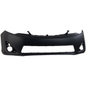 2012-2014 Toyota Camry Front Bumper Cover, Primed, L/LE/XLE/Hybrids - CAPA for the years: 2012, 2013, 2014