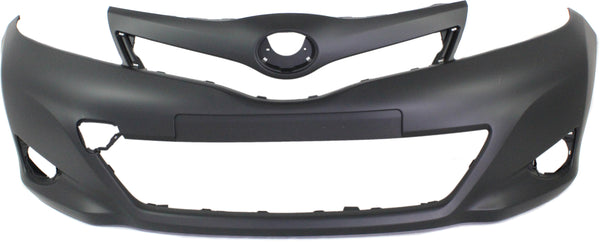 2012-2014 Toyota Yaris Front Bumper Cover, Primed, Japan Built, CE/L/LEs for the years: 2012, 2013, 2014