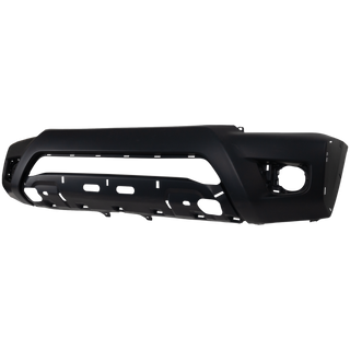 2012-2015 Toyota Tacoma Front Bumper Cover, Textured Blk/paint To Match for the years: 2012, 2013, 2014, 2015