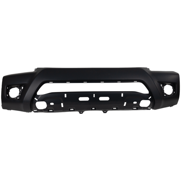 2012-2015 Toyota Tacoma Front Bumper Cover, Textured Blk/paint To Match for the years: 2012, 2013, 2014, 2015