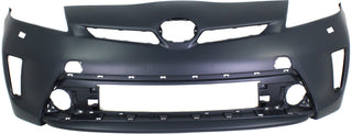 2012-2015 Toyota Prius Front Bumper Cover Primed, for the years: 2012, 2013, 2014, 2015