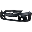 2012-2015  Toyota Prius Front Bumper Cover Primed, (Halogen Head Lamp