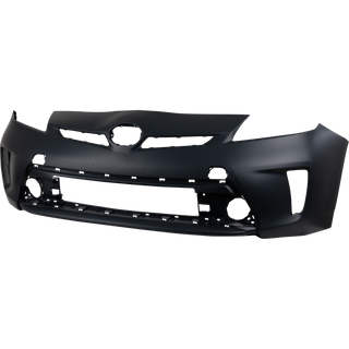 2012-2015  Toyota Prius Front Bumper Cover Primed, (Halogen Head Lamp