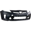 2012-2015  Toyota Prius Front Bumper Cover Primed, (Halogen Head Lamp