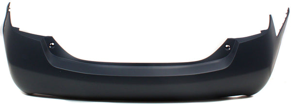 2007-2011 Toyota Camry Rear Bumper Cover, Primed, w/ 1 Exhaust Hole for the years: 2007, 2008, 2009, 2010, 2011