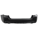 2008-2010 Toyota Highlander Rear Bumper Cover, Upper, Primed for the years: 2008, 2009, 2010