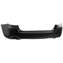 2008-2010 Toyota Highlander Rear Bumper Cover, Upper, Primed for the years: 2008, 2009, 2010