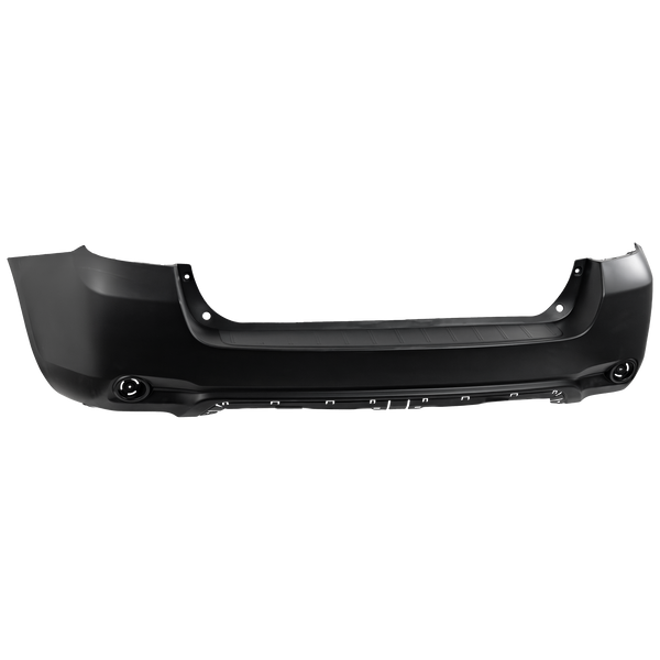 2008-2010 Toyota Highlander Rear Bumper Cover, Upper, Primed for the years: 2008, 2009, 2010