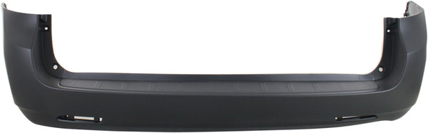 2011-2015 Toyota Sienna Rear Bumper Cover, Primed, w/o Park Distance Sensor for the years: 2011, 2012, 2013, 2014, 2015, 2016, 2017