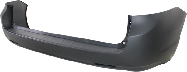 2011-2015 Toyota Sienna Rear Bumper Cover, Primed, w/o Park Distance Sensor for the years: 2011, 2012, 2013, 2014, 2015, 2016, 2017