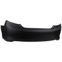 2012-2014 Toyota Camry Rear Bumper Cover, Primed, L/LE/XLE/Hybrid Models for the years: 2012, 2013, 2014