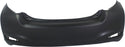 2012-2014 Toyota Yaris Rear Bumper Cover, Primed, Hatchback, Capa for the years: 2012, 2013, 2014