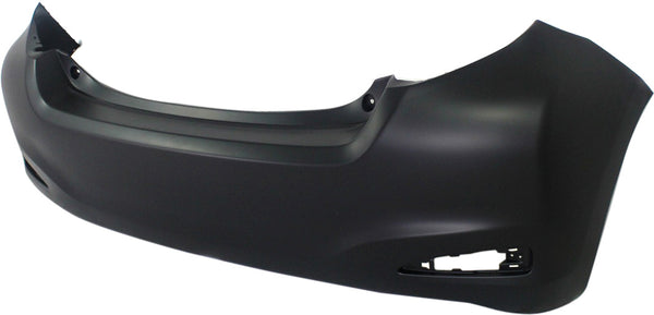 2012-2014 Toyota Yaris Rear Bumper Cover, Primed, Hatchback, Capa for the years: 2012, 2013, 2014