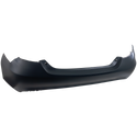 2015-2016 Toyota Camry Rear Bumper Cover, Upper, Primed, w/Out Sensor for the years: 2015, 2016, 2017