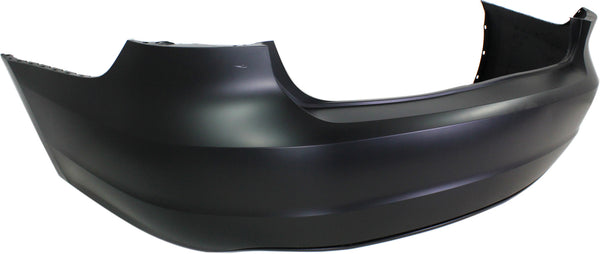 2012-2015 Volkswagen Passat Rear Bumper Cover, Primed, w/o Molding Holes for the years: 2012, 2013, 2014, 2015