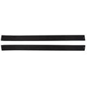 1978-1983 Chevrolet Malibu T-Top Rear Weatherstrip Retainer Stainless Steel with Black Paint (Pair)