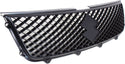 2006-2010 Suzuki Grand Vitara Grille, Silver Black