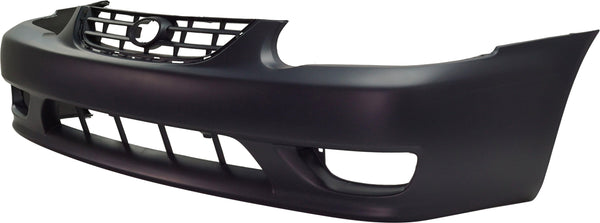 2001-2002 Toyota Corolla Front Bumper Cover, Primed for the years: 2001, 2002