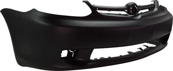 2003-2005 Toyota Echo Front Bumper Cover, Primed, w/out Spoiler Hole, Coupe for the years: 2003, 2004, 2005