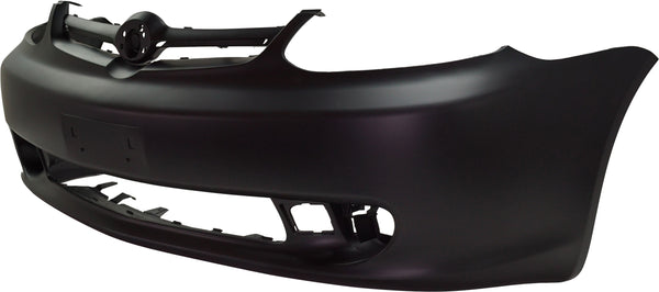 2003-2005 Toyota Echo Front Bumper Cover, Primed, w/out Spoiler Hole, Coupe for the years: 2003, 2004, 2005