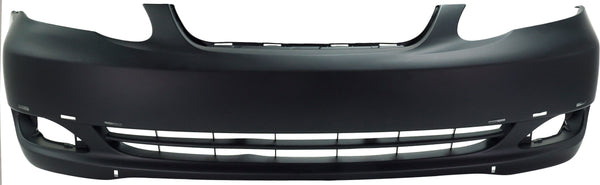 2005-2008 Toyota Corolla Front Bumper Cover, Primed, w/Spoiler Hole, S/XRS - CAPA for the years: 2005, 2006, 2007, 2008