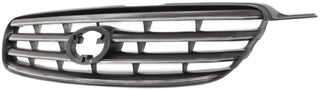 2003-2004 Toyota Corolla Grille, Chrome Shell/gray Insert