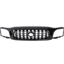 2001-2004 Toyota Tacoma Grille, Textured Black