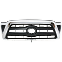 2005-2008 Toyota Tacoma Grille,Chrome Shell/ Dark Gray