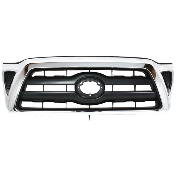 2005-2008 Toyota Tacoma Grille,Chrome Shell/ Dark Gray