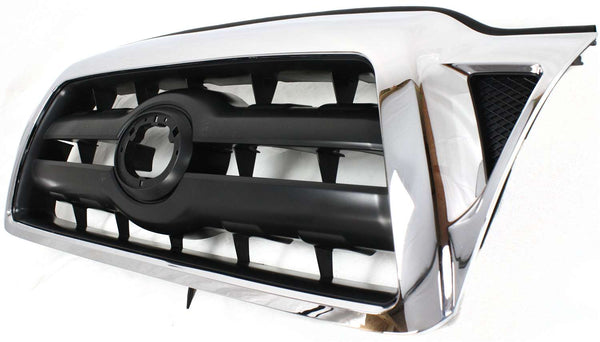 2005-2008 Toyota Tacoma Grille,Chrome Shell/ Dark Gray