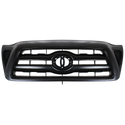 2005-2010 Toyota Tacoma Grille, Black Shell/ Dark Gray