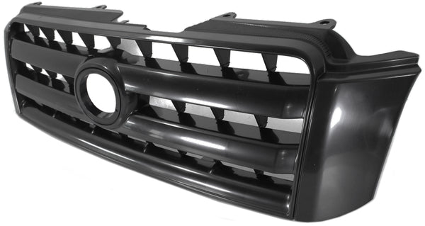 2004-2007 Toyota Highlander Grille, Painted-Black