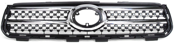 2006-2008 Toyota Rav4 Grille, Black Shell/Chrome