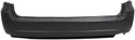 2004-2010 Toyota Sienna Rear Bumper Cover, Primed, w/o Park Assist Sensor for the years: 2004, 2005, 2006, 2007, 2008, 2009, 2010