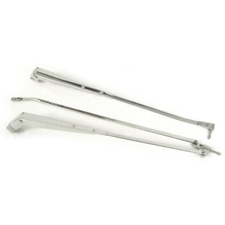 1968-1972 Pontiac GTO Wiper Arms Chrome With Hidden Arm Style Pair