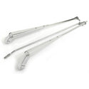 1968-1972 Pontiac GTO Wiper Arms Chrome With Hidden Arm Style Pair