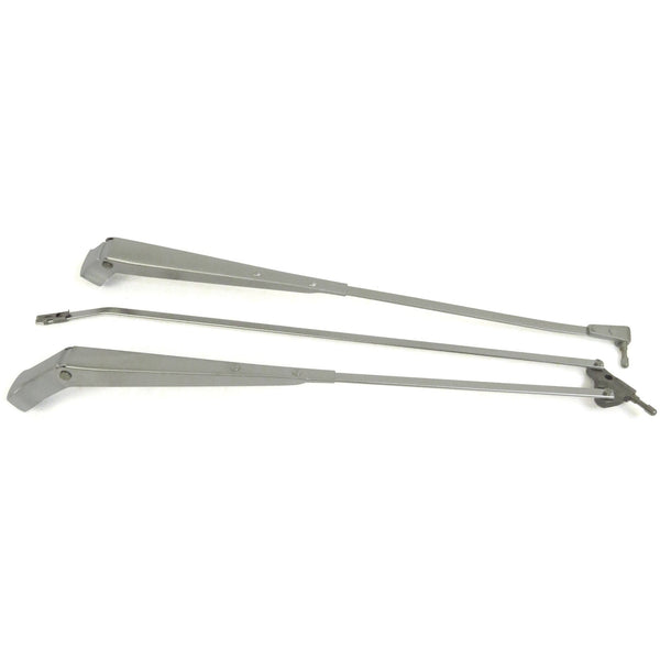 1968-1972 Chevy Chevelle Wiper Arms Brushed With Hidden Arm Style Pair