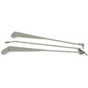 1968-1972 Pontiac GTO Wiper Arms Brushed With Hidden Arm Style Pair