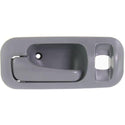 1992-1995 Honda Civic Rear Door Handle LH, Gray, w/Hole, w/Power Window, Sdn - Classic 2 Current Fabrication