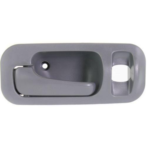 1992-1995 Honda Civic Rear Door Handle LH, Gray, w/Hole, w/Power Window, Sdn - Classic 2 Current Fabrication