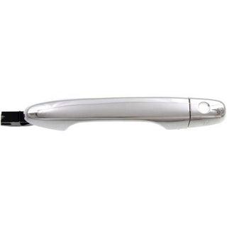 2012-2015 Honda Civic Front Door Handle LH, Outside, All Chrome, w/Keyhole - Classic 2 Current Fabrication