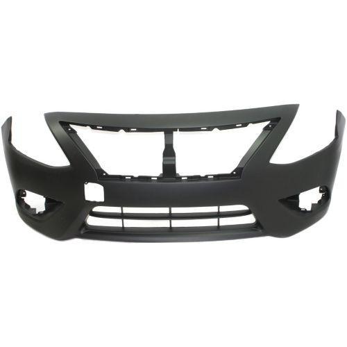 2015-2016 Nissan Versa Front Bumper Cover, Primed, w/o Chrome Insert - Classic 2 Current Fabrication