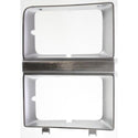 1981-1982 Chevy Suburban Headlight Door LH, W/ Dual Headlights - Classic 2 Current Fabrication