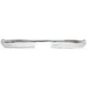 1981-1991 GMC K2500 Rear Bumper, Chrome, Without Molding Holes - Classic 2 Current Fabrication