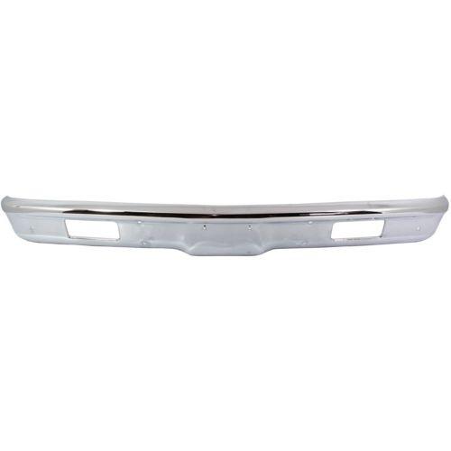 1971-1972 GMC C15/C1500 Pickup Front Bumper, Chrome, With Pads Holes - Classic 2 Current Fabrication